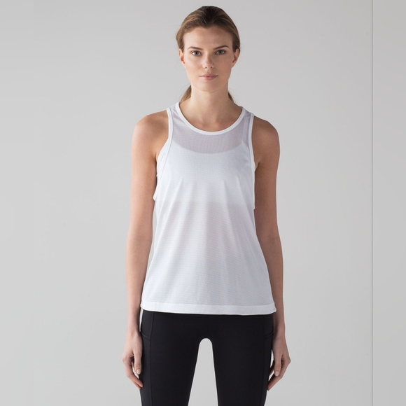 Lululemon Squad Goals Tank (Trinity Mesh) - Picture 3 of 7